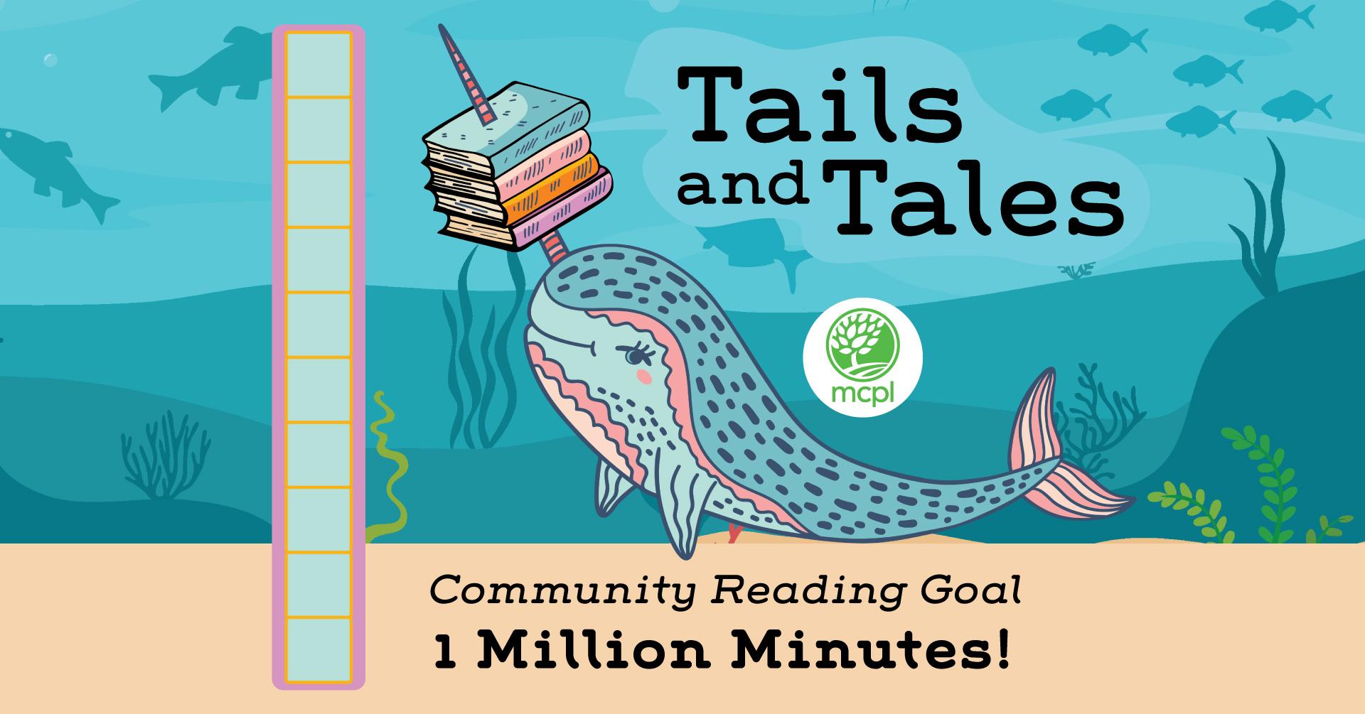 Tails and Tales Community Reading Goal 1 Million Minutes