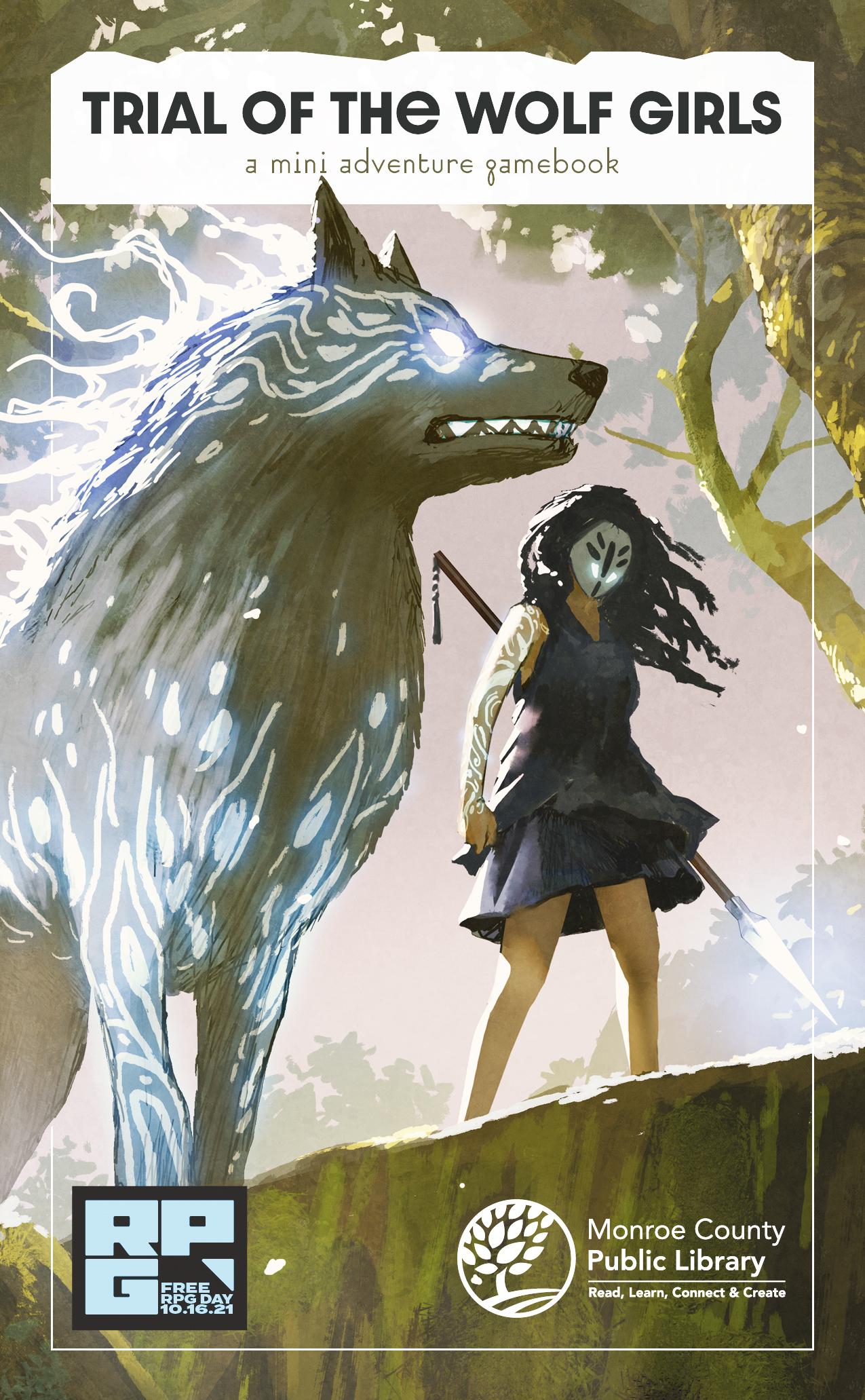 Trial of the Wolf Girls: a mini adventure gamebook