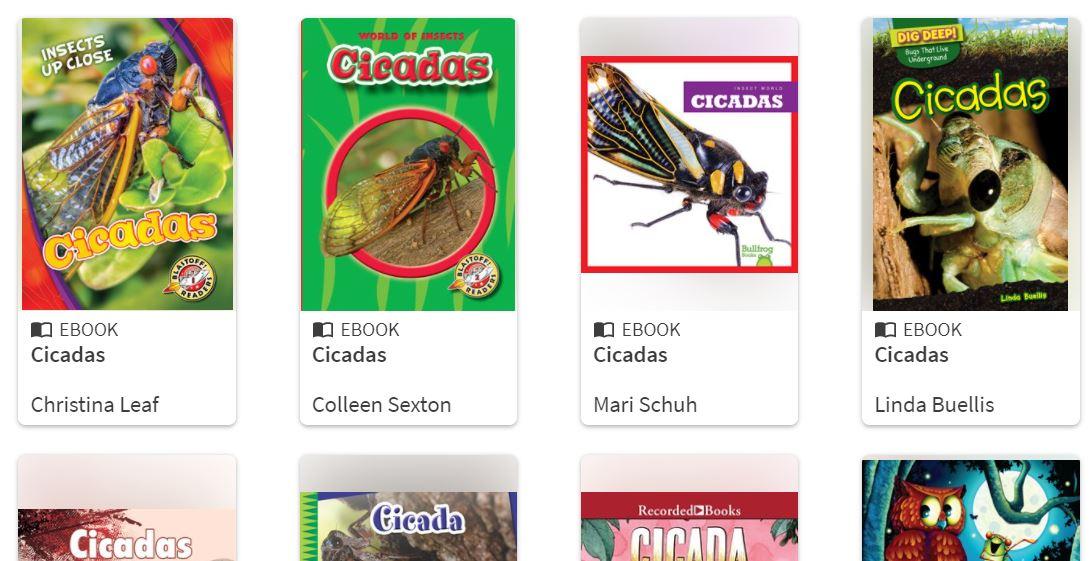Hoopla Cicada Titles