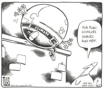 Tom Toles Editorial Cartoon By US Embassy Sweden [CC BY 2.0  (https://creativecommons.org/licenses/by/2.0) or Public domain], via Wikimedia Commons