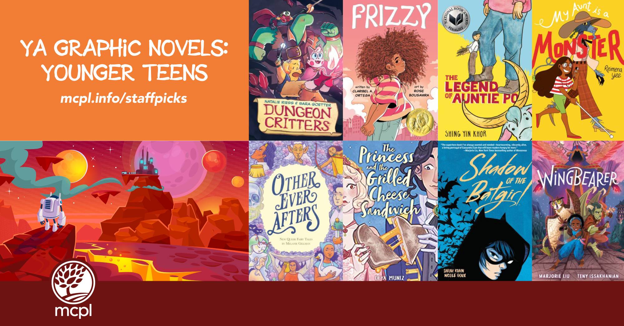YA Graphic Novels: Younger Teens