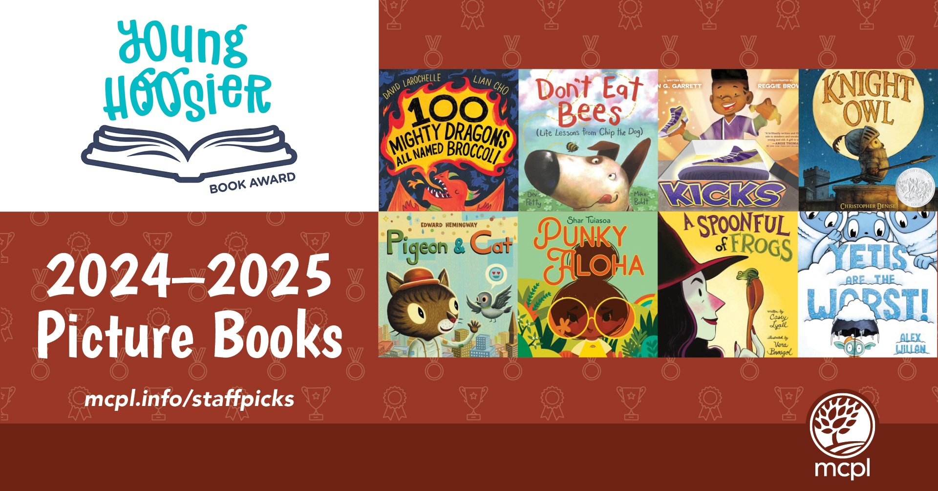 Young Hoosier Book Award 2024–2025: Picture Books