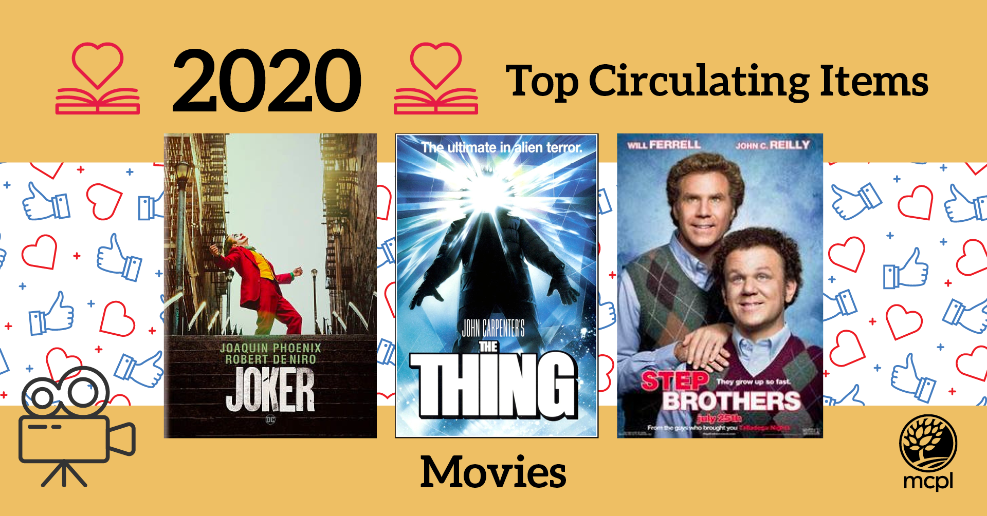 2020 Top Circulating Items: Movies