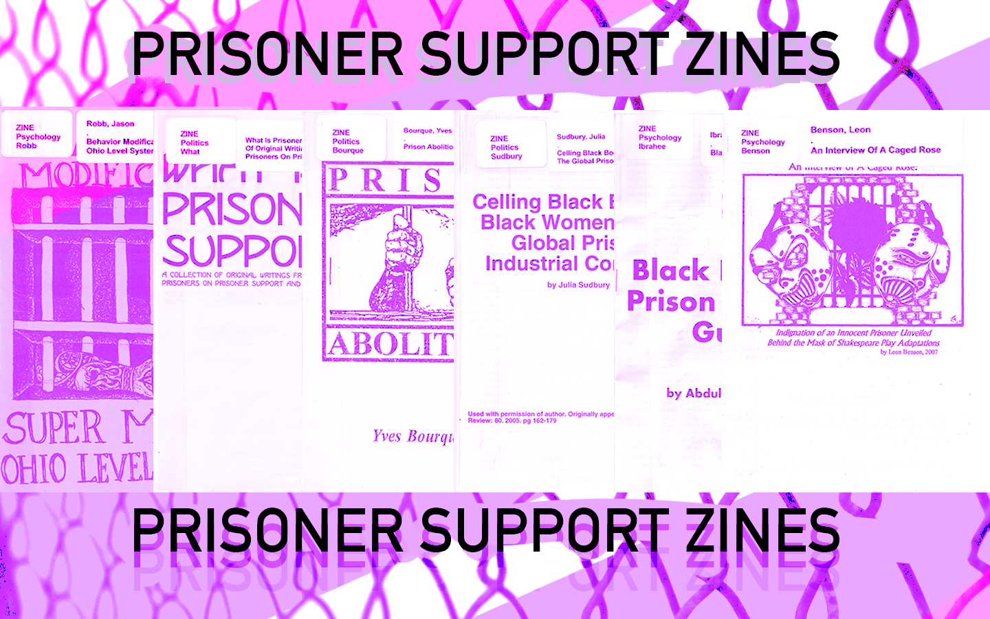 Prizon Support Zines
