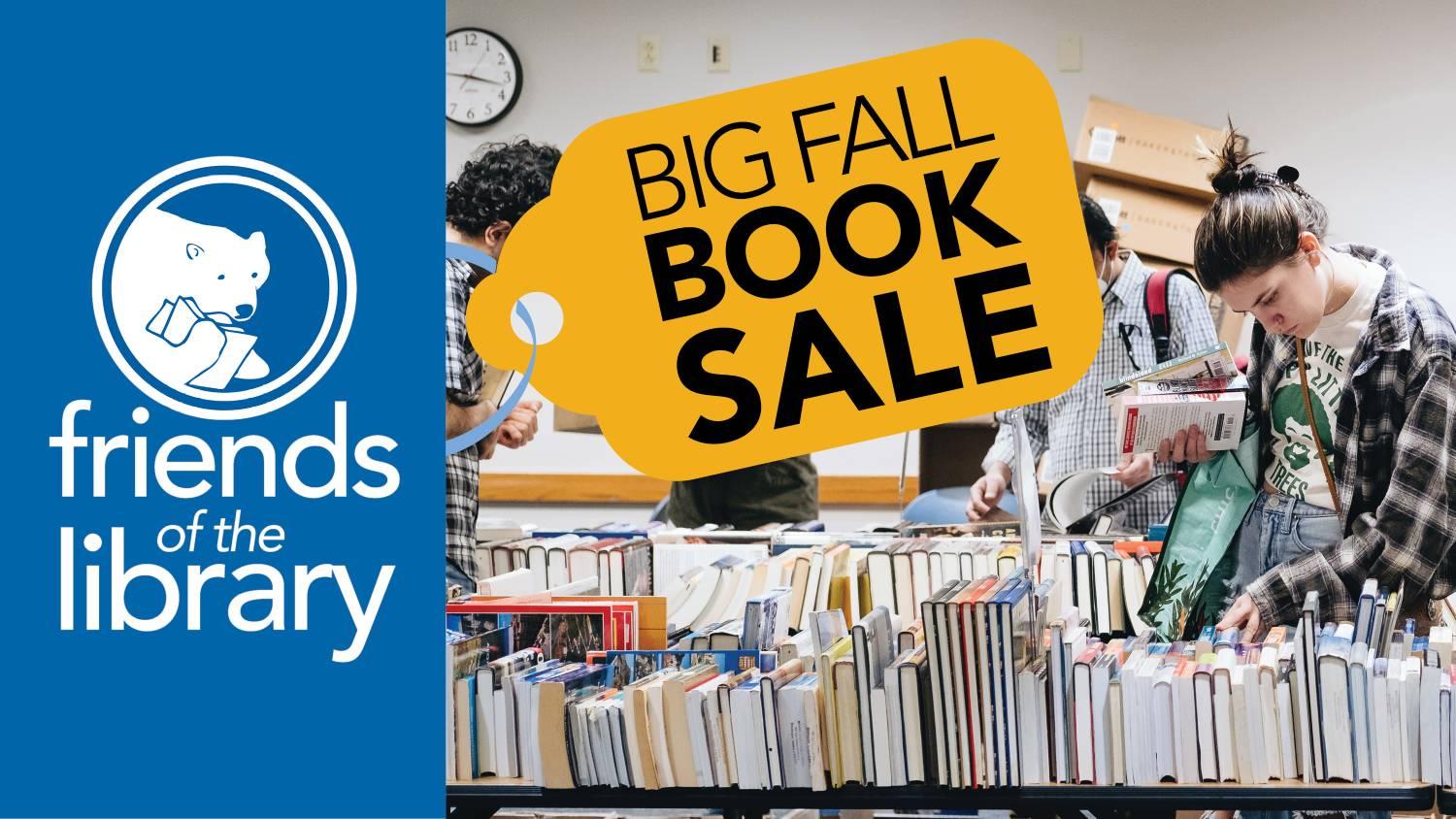 Friends of the Library Big Fall Book Sale