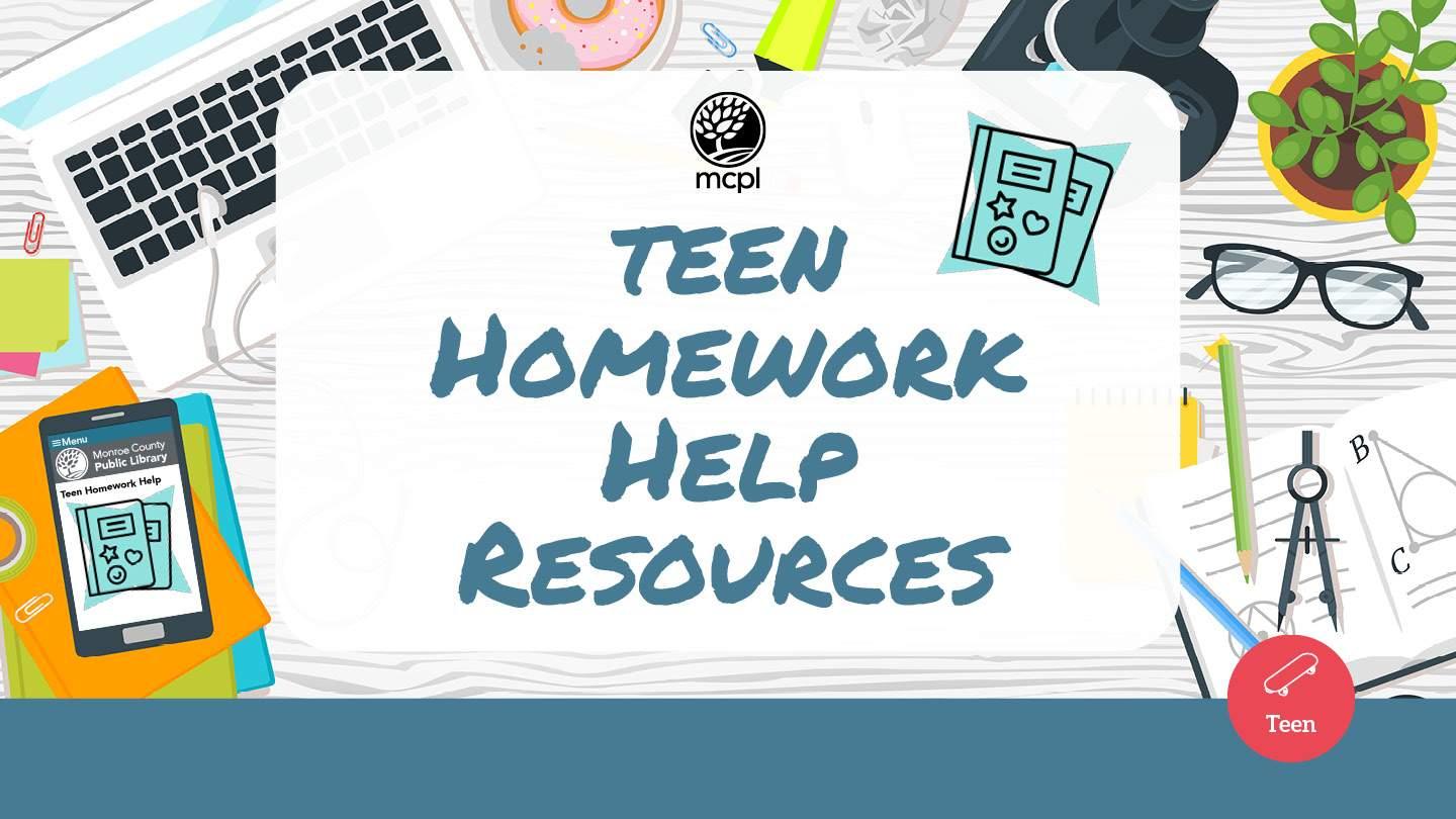Teen Homework Help Resources