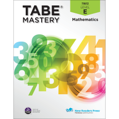 TABE Mastery Mathematics Student Book